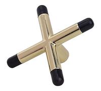 RiToEasysports Support de Queue de Billard en Métal, Accessoire de Repose-Queue avec Design Antidérapant Durable, Compatible avec la Plupart des Queues de Billard. (Croix en Caoutchouc)
