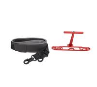 RiToEasysports Support de Télécommande de Drone avec Lanière, Support de Poignée Multifonctionnel 4 en 1 en Alliage D'aluminium CNC pour Mini 4 Pro RC 2 1 (Rouge)