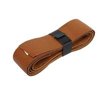 RiToEasysports Surgrip de Raquette de Tennis, Bande de Grip de Raquette de Tennis en Cuir Remplacement de Bande de Surgrip de Raquette de Badminton pour la Salle de Jeux Extérieure (Brun)