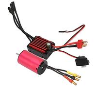 RiToEasysports Surpass - Moteur sans Balais ESC 3100KV, Ensemble combiné étanche, Haute efficacité pour Modèles de Voitures RC en Métal, 1 unité