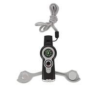 RiToEasysports Survie d'urgence DESTLE LED LED Multi Fonction pour la Randonnée à l'escalade à L'extérieur Abs (Blanc Gris)