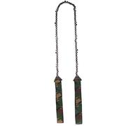 RiToEasysports Survival Chains Tronçon de Tronçonneuse Portable Camping Saw avec Sac de Rangement pour Les Campeurs Randonneurs Randonneurs Outdoor Tool d'urgence