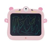 RiToEasysports Tablette de Dessin LCD pour Les Enfants Design de Dessin animé Vibrant pour Enflammer la créativité, Un Pad d'écriture électronique Portable avec Un Stylet et Un Bouton (Pink)