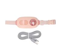 RiToEasysports Tampon de Chauffage D'époque, Tampon de Ceinture de Chauffage Rapide Advanced Pi Film Warmth Dispositif avec Massage de Vibrations pour Femmes Fille