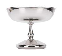 RiToEasysports Tasse à Crème Glacée, Bol à Dessert sur Pied en Acier Inoxydable pour Mousse, Pudding, Fruits, Yaourt, Plat de Service élégant pour Fête au Restaurant à la Maison, 10,5 X 9 Cm (2401-4)