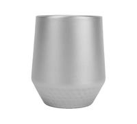 RiToEasysports Tasse en Titane Tasse à café Isolée à Double Paroi 240 Ml Pure Ti de Camping Légère à Large Bouche pour Boissons Chaudes et Froides en Plein Air Voyage Bureau Navetteurs (240 ml)