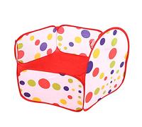 RiToEasysports Tente Pop Up pour Enfants avec Panier de Basket, Polyester | Centre D'activités pour Tout-petits de 1 à 5 Ans, Couleurs Douces Protégeant les Yeux, Pliage Facile pour le Rangement,