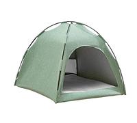 RiToEasysports Tente pour Chat avec Grand Espace Confortable (Green) | Polyester respirant, Confortable pour les chats et les chiens, Utilisation toutes saisons, Conception à coins fixes