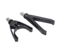 RiToEasysports Tête de Support de Canne à Pêche en Plastique, Outil de Support en Forme de V et en U pour Canne à Pêche, avec Vis en Acier Inoxydable, Antidérapant et Durable 8 Pièces
