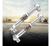 RiToEasysports Tige de Liaison de Direction RC, Pièces de Voiture Jouet Réglables en Métal usiné CNC, Parfaite pour HPI RS4 Sport 3 1/10 avec Une durabilité Améliorée et Une Longueur Personnalisable