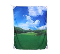 RiToEasysports Tissu de Frappe de Club, Ciel Bleu Réaliste et Vif, Aide à L'entraînement sur Cible Silencieuse avec Tissu Pelucheux Haute Résistance, pour la Pratique en Intérieur et en
