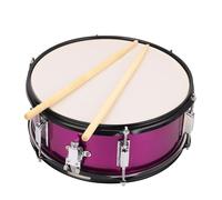 RiToEasysports Ton amélioré, Large Gamme, Tambour de Caisse Claire en Bois à érable amélioré 14x5,5 Pouces avec Cerceaux Moulés, Polyester renforcé pour les Débutants, les étudiants, les Adultes