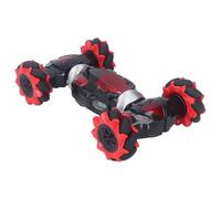 RiToEasysports Toys de Voiture de Cascade RC, Voiture de Cascade Multifonctionnelle Quatre Roues de Conduite Tournante RC avec des Lumières Brillantes Musique Apportant Plus de Jeu