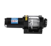 RiToEasysports Treuil électrique à Câble en Acier de 4 000 Lb, 12 V, avec Câble en Acier de 15 M, Engrenage Planétaire, Télécommande pour VTT, Quad, Vélo, Remorque, Récupération de Véhicule