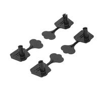 RiToEasysports Tuner de Guitare Snark Réglage Précis, Ajustement Polyvalent, Tuners de Tête de Machine de Basse Sonore Améliorés pour Basse de Précision et de Jazz avec Deux Chevilles à Gauche et