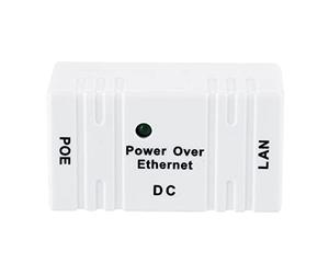RiToEasysports Universal RJ45 Connecteur POE Combiner-Separator AP Network Bridge Port POE Injecteur pour Une Structure de Performance Simplifiée (White)
