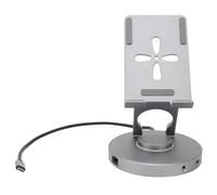 RiToEasysports USB C Hub Tablet Stand, 360 ° Rotatif USB 3,0 C Swivels Stand à Haute Vitesse Transfert pour Les Tablettes D'ordinateurs Portables Jeu