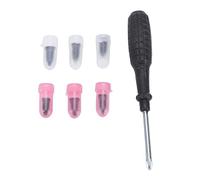 RiToEasysports Vis de Réparation de Pneus, Kit de Clous de Réparation de Pneus en Caoutchouc et en Métal, Joint étanche, Aucun Outil Nécessaire, de Crevaison de 0,1 à 5 Mm pour Voitures, Motos,