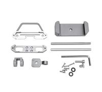 RiToEasysports Voiture Télécommandée, Cadre de Protection D'écran D'émetteur de Voiture RC, Support en Métal avec Support de Téléphone pour NB4 (Gray)