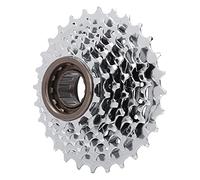 RiToEasysports Volant Arrière de Vélo, Engrenage percé à 5 Vitesses plaqué Nickel Haute Résistance pour Vélo de Montagne, avec Technologie de Trempe Fine et de Positionnement à Vitesse (7 Vitesses -