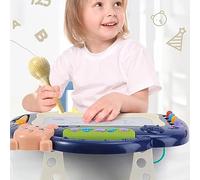 RiToEasysports Wooden Maracas Kid Party Shaker Rassel HandPussion Musical Instrument pour Les Chœurs D'école en Bois