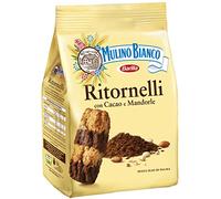 Mulino Bianco – Ritornelli biscuits sablés cacao et amandes – 3 x 700 g (2,10 kg)