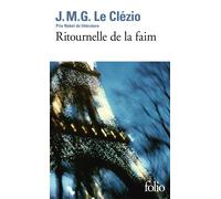 Ritournelle de la faim - Jean-Marie Gustave Le Clézio - Gallimard - Poche - Roman