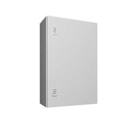 RITTAL 1038000 Armoire électrique AX 1038 000-380 x 600 x 210-En tôle d'acier-Gris Clair (RAL 7035) allié, (B x H x T) 380 x 600 x 210 mm