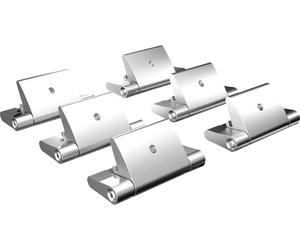 Rittal 1592220 Charnière de couvercle KX pour boîtes à bornes KX, moulage sous pression de zinc charnière 6 pc(s)