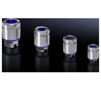 Rittal 2410111 Presse-étoupe avec écrou de bloquage, résistant aux chocs M16 x 1.5 acier inoxydable