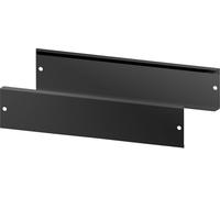 Rittal 2830061 enjoliveur, panneau, diaphragme, obturateur Tôle dacier noir (RAL 9005) 2 pc(s)