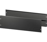 Rittal 2830082 Cache de socle AX, avant/arrière, H : 200 mm, pour B : 800 mm enjoliveur, panneau, diaphragme, obturateur Tôle dacier noir (RAL 9005) 2 pc(s)