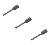 Rittal 4051641 Lot de 100 embouts de câble 0,75 mm² Gris