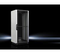 Rittal 5309156 VX IT Rack réseau/Serveur préconfiguré avec Porte vitrée et Angles de Montage Standard 482,6 mm