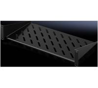 Rittal Plaque de sol 19 pouces 5501.625 – 2 UH, montage fixe, profondeur à partir de 450 mm – noir
