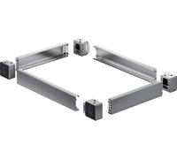 Rittal 8660061 Raccord de socle acier inoxydable, ABS 2 pc(s)
