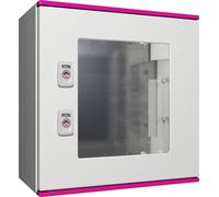 Rittal AX 1448.000 Armoire de commande 400 x 400 x 200 polyester, Tôle d'acier, Polycarbonate gris c