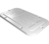Rittal AX 2561.200 2561200 Plaque pour presse-étoupes (L x l) 149 mm x 256 mm plastique gris 1 pc(s)