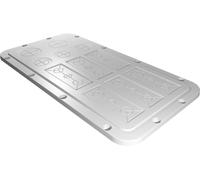 Rittal AX 2567.200 2567200 Plaque pour presse-étoupes (L x l) 221 mm x 436 mm plastique gris 1 pc(s)