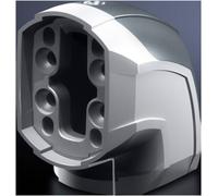 Rittal CP 6206.600 Adaptateur dangle coudé aluminium, plastique gris clair (RAL 7035) 1 pc(s) Piece
