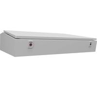 Rittal CX 6711.000 Partie centrale de boîtier pupitre (l x H) 800 mm x 200 mm Tôle dacier gris (RAL 7035) 1 pc(s)