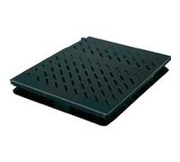 Rittal dK 5501.655 rack shelf - Rack Accessories (rack shelf, Black, Steel, 50 kg, 1 pc (s), 484 mm) G