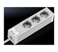 Rittal DK 7240.110 Bloc multiprise 3 compartiments aluminium 1 pc(s)