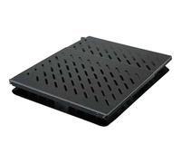 Rittal DK - Étagère pour rack - RAL 9005 - 0.5U - 19