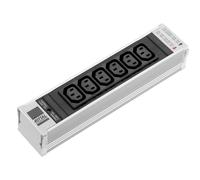 RITTAL DK PSM Socket Module C13 6-Way Black Non-Switchable with Overcurrent Prot