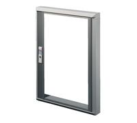 Rittal Hublot (L x H) 700 mm x 670 mm Verre gris clair (RAL 7035), transparent FT 2735.250 1 pc