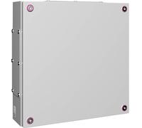 Rittal KX 1539.000 Coffret dinstallation, Boîtier mural 400 x 400 x 120 Tôle dacier gris clair 1 pc(s)