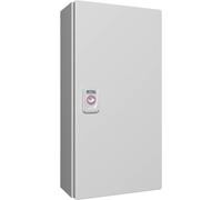 Rittal KX Boîtier mural en acier RAL 7035, gris IP66, H x l x P 400 mm x 200 mm x 120 mm