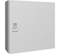 Rittal KX 1555.000 Coffret d'installation, Boîtier mural 300 x 300 x 120 Tôle d'acier gris clair (RAL 7035) 1 pc(s)