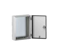Rittal KX 1557.000 Coffret d'installation, Boîtier mural 200 x 500 x 120 Tôle d'acier gris clair (RAL 7035) 1 pc(s)